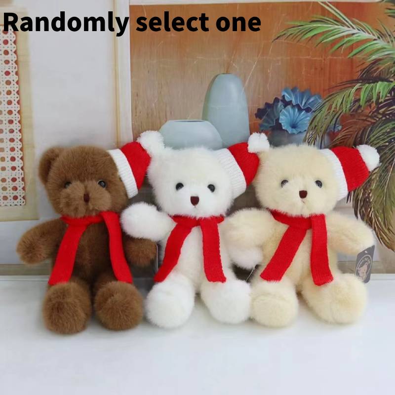 

Милый плюшевый мишка, мягкая игрушка, Рождество, Новый год, детский день рождения, праздничный подарок