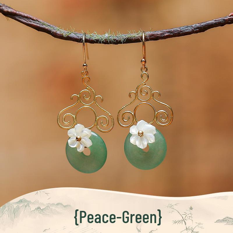 Elegant Ebony Flower Hairpin for Women – Ancient Style, High-End Feel, Simple Chinese Design, Perfect for Daily Use.
