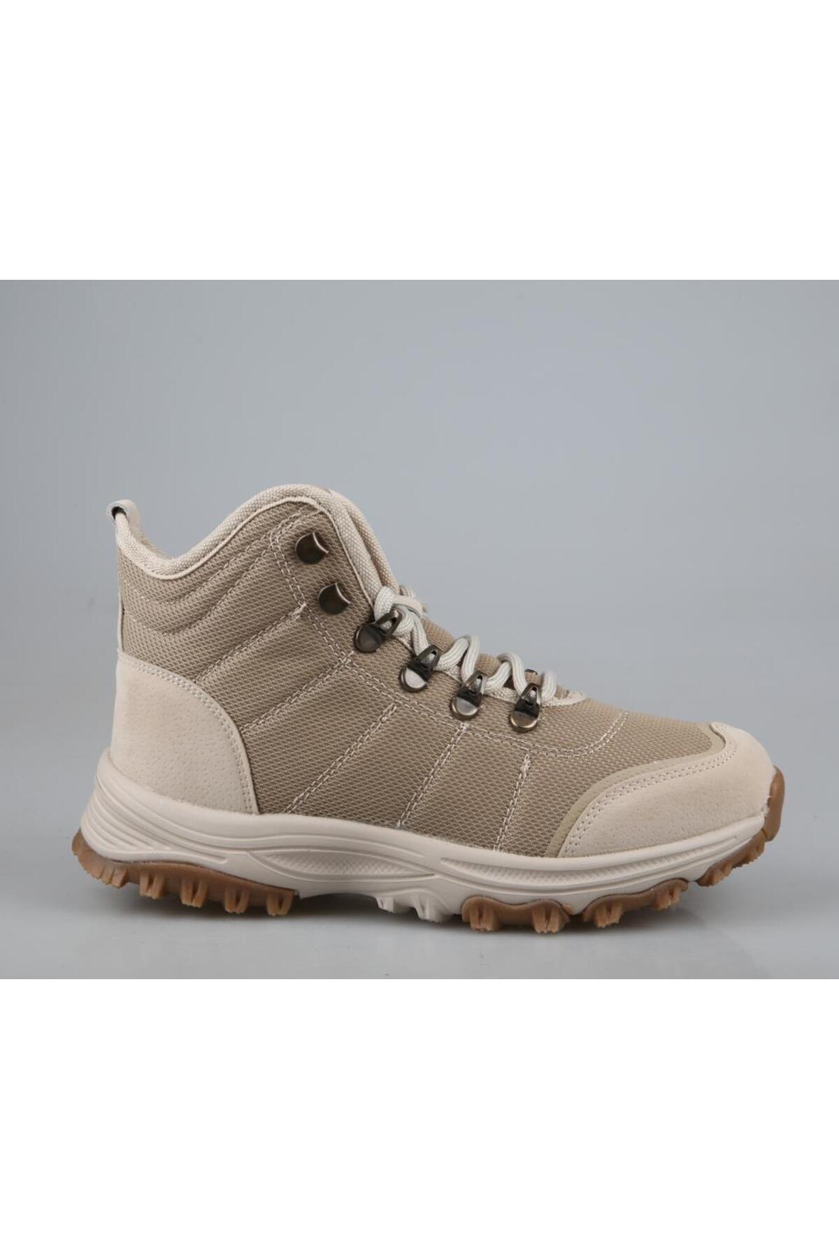 

Men s Fashion Thick Heeled Booties Bootie Beige Unisex Boots Shoes 36