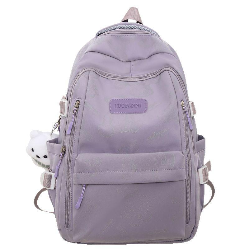 Children's Schoolbags Elementary School Girls High Value Large Capacity Printed Backpacks for Junior High School Students