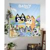 Cartoon BBlueys11 Hanging Bohemian Tapestry Bohemian Wall Tapestries Mandala Cheap Hippie Wall Hanging
