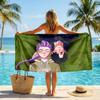 Kpop Hunter Fashion Beach Towel: Ideal for Summer Adventures Soft, Absorbent and Quick Drying Suitable for Swimming and Bathing