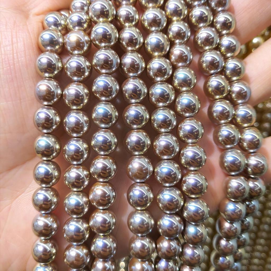 Aurora Mirror Light Bulb - AKoy Tennyo Grade Iridescent Mabe Pearl Dazzling