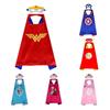 Sada dětských superhrdinských plášťů Živé barvy a vysoce kvalitní látky pro zábavu při převlékání