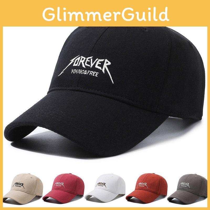 Foreve Letters Embroidery Cap Women Sunscreen Soft Top Outdoor Running Sports