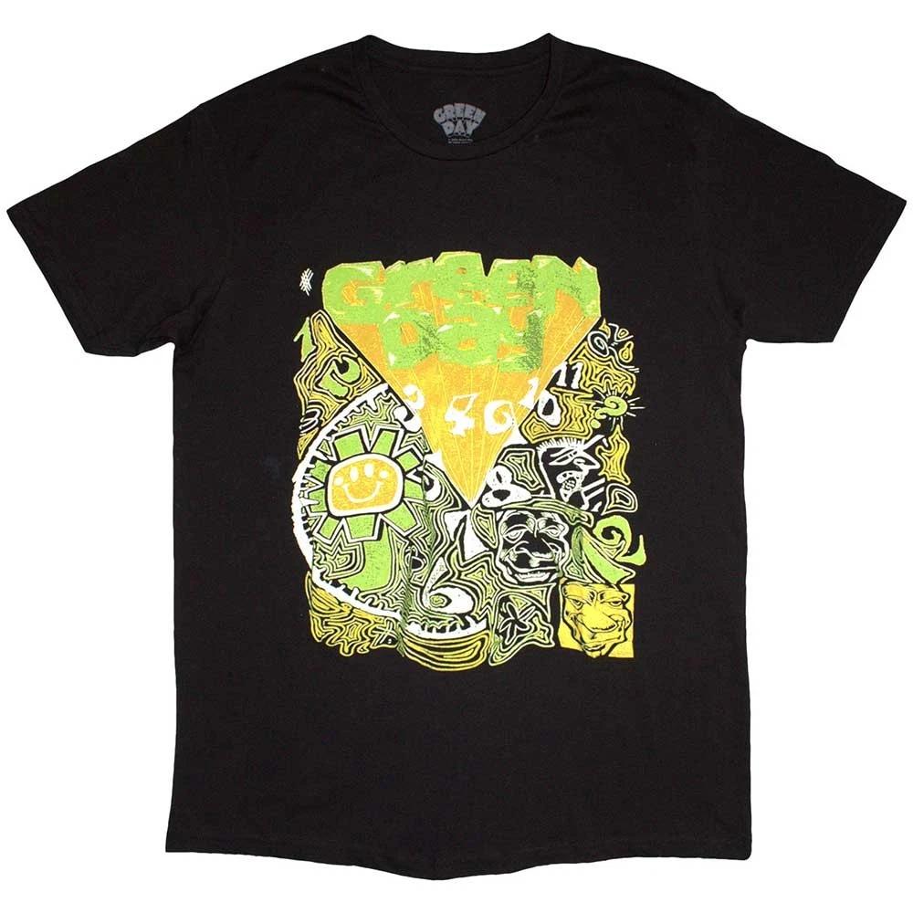 Green Day Psychedelic Kerplunk Unisexs Tshirt Unisexs L