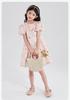 Girls' Chiffon Tulip Big Bow Summer Dresses