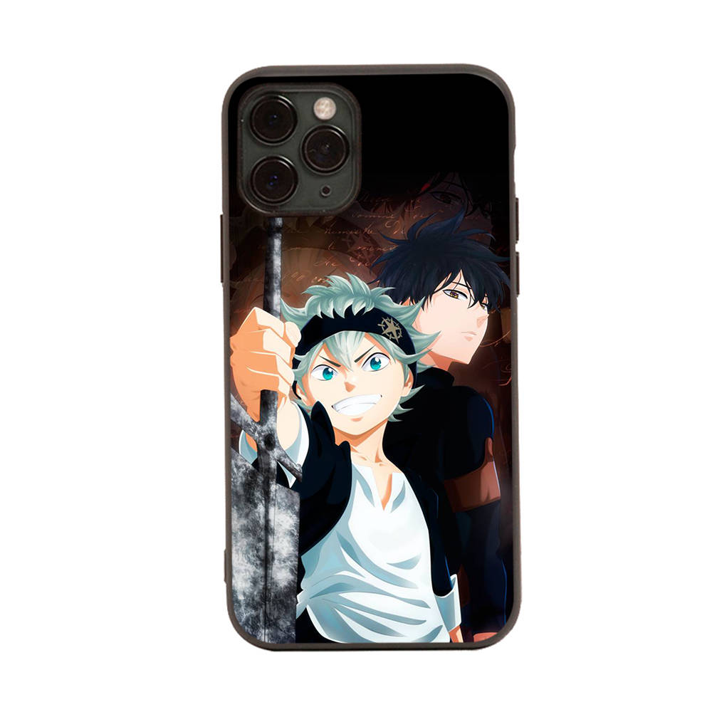 Case for OPPO Reno 8 6 5 Pro Find X3 A17 A3 A31 A38 A40 A53 A54 A55 A74 A76 A78 A77 A80 A94 A95 A96 Lite Black Sofe Cover WI79 Black Clover