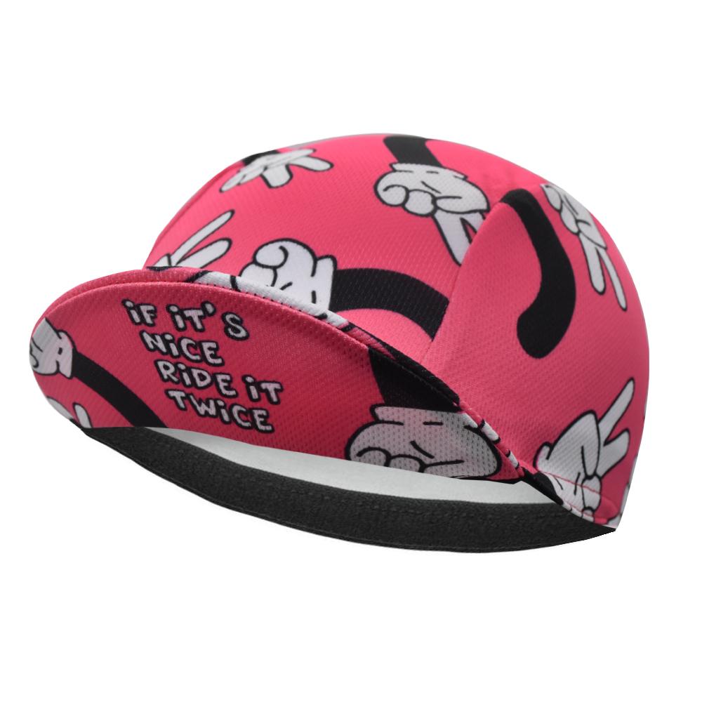 Cyklistická čepice pro muže a ženy Vtipná silniční cyklistická čepice Barevné cyklistické pokrývky hlavy Cyklistické čepice Gorra Ciclismo