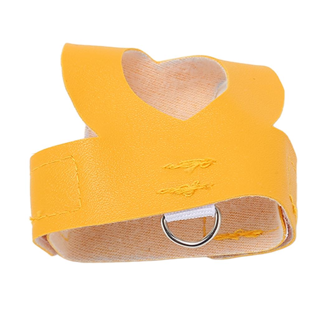 Bird Harness Leash Artificial Leather Bird Harness Vest with Rope and Handle for Birds Parrots Parakeets Cockatiels