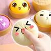 In Stock Squishy Buns Fidget Toy Anti-Stress Slow Rising Fruit Pinch Squeeze Stress Reliever Funny Pressure Reducer Prop