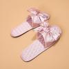 Summer slippers women's indoor home silent soft bottom home silent advanced sense French summer deodorant non-slip women