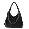 Women PU Leather Hobo Shoulder Bag Large Capacity Soft Handbag Fashion Casual Top‑handle Tote Bag Multi‑pocket Daily Shopping Work Hand Bag For