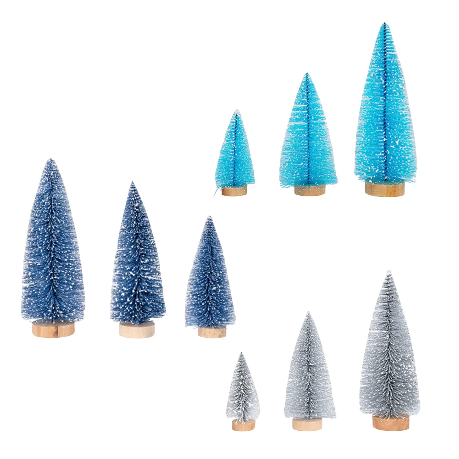 

Снежная симуляция Рождественская елка Торговый центр Оконные украшения Рождественский подарок Украшения Рождественские украшения Мини-рождественская елка One Size синий