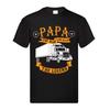 PAPA The MAN The MYTH The LEGEND – Bold Graphic Black Adult  T-shirt Men's Women's Tops Tees
