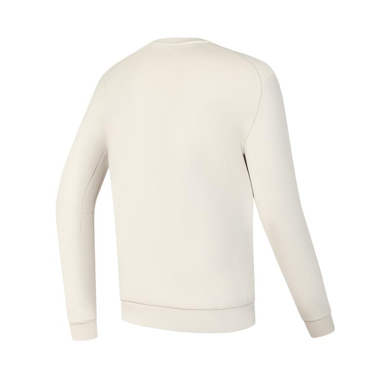 New FILA Sweatshirt Men's Milk Tea Beige A11M441218FBG