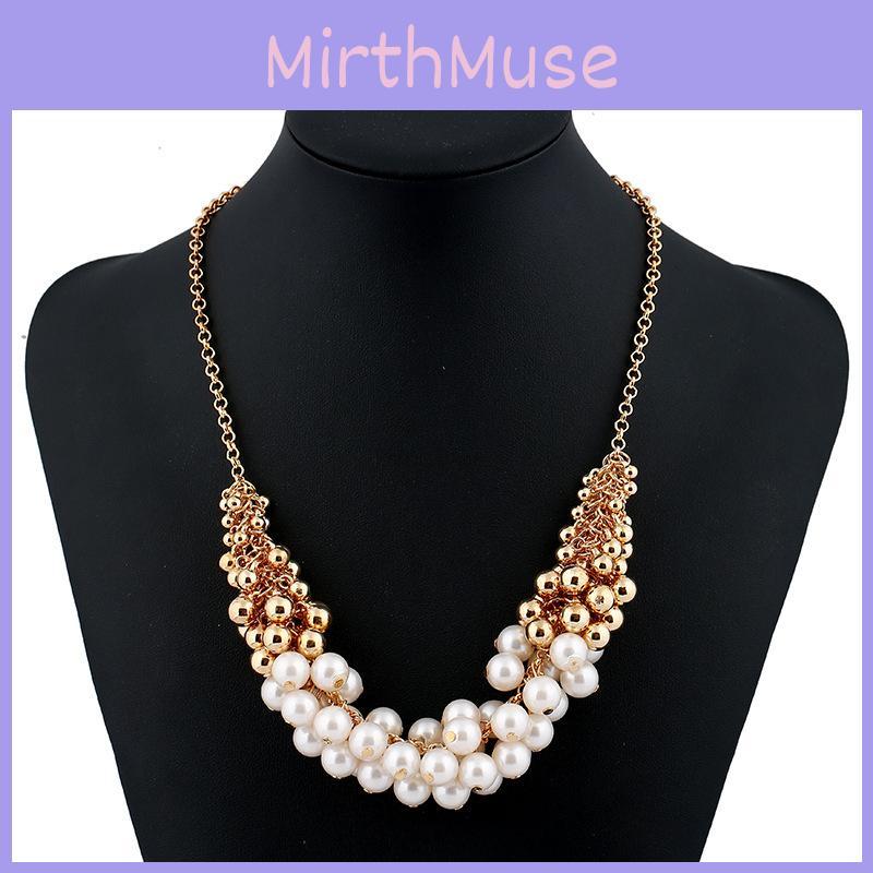 Fashion Simulation Pearl Women Necklace For Celebrations And Travel