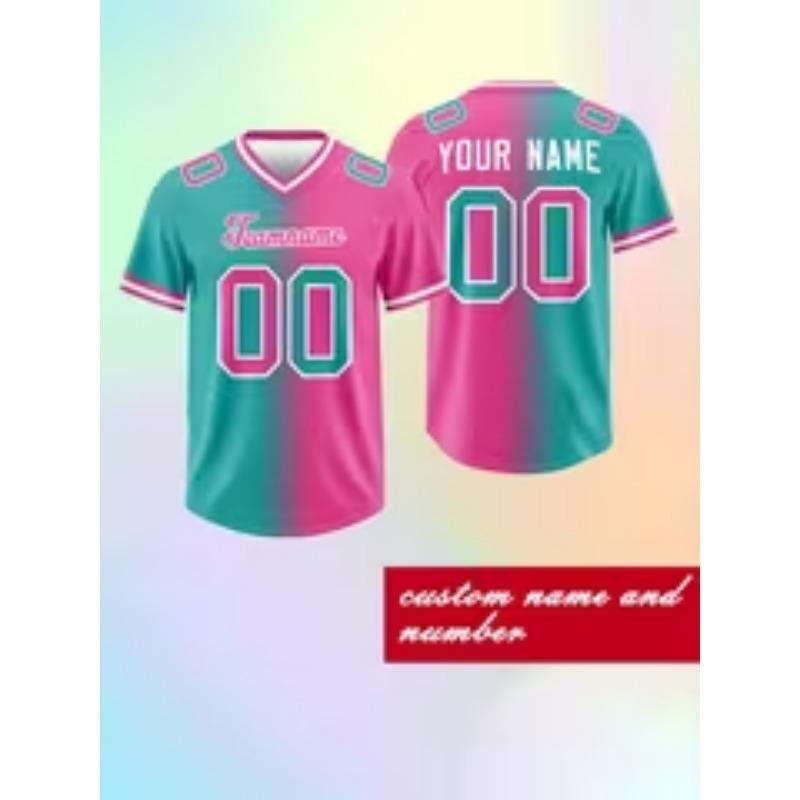 Football jersey shirt, football fans and baseball enthusiasts, running and casual wear 5XL