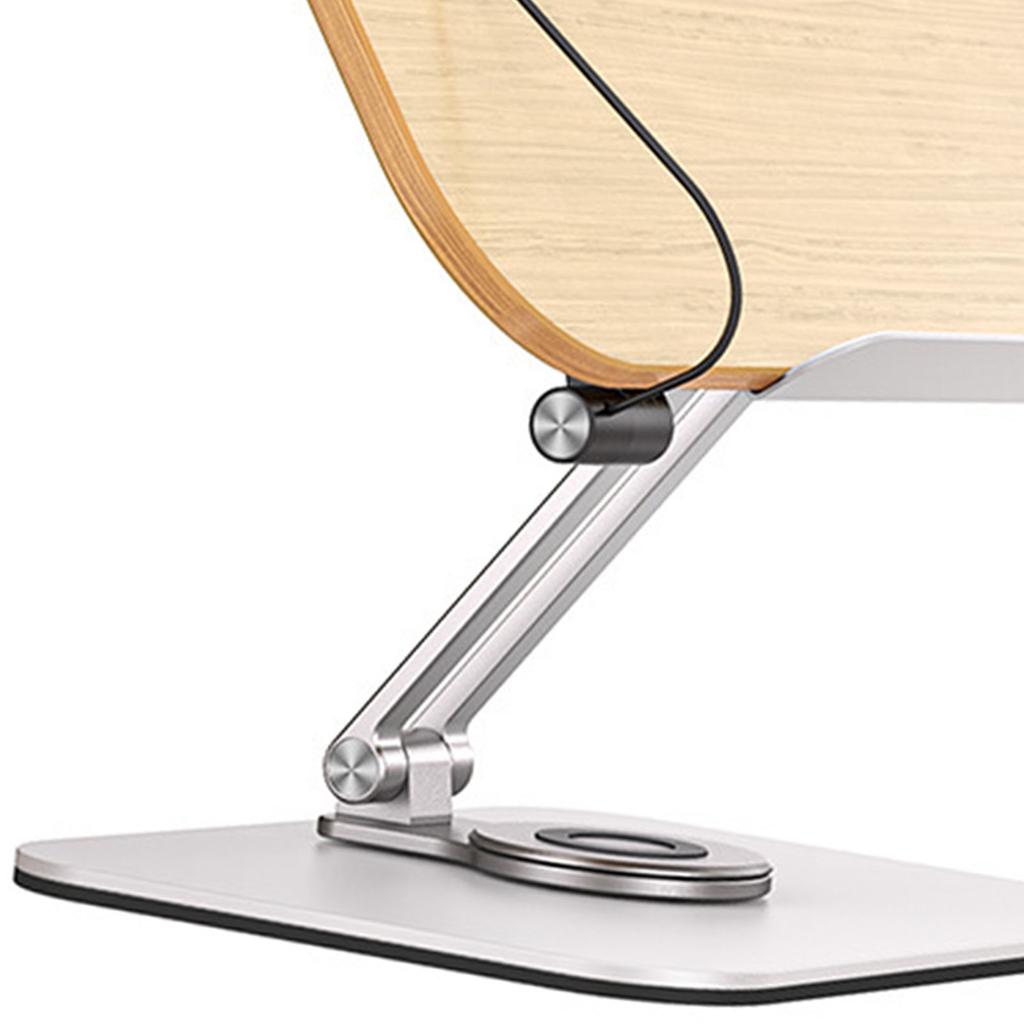 Reading Rack 360 Degree Rotating Strong Bearing Capacity Aluminum Alloy Tablet Stand for Student