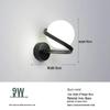 Luxury Crystal Bedside & Wall Lamp for Living Rooms & Corridors