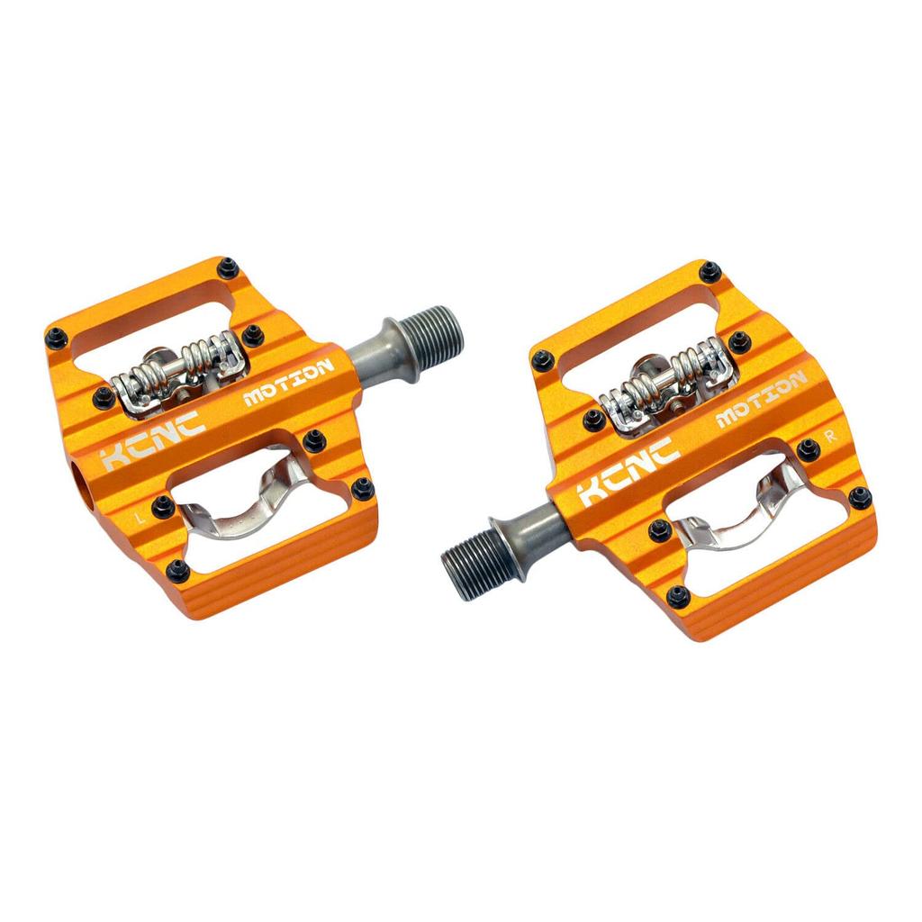 KCNC KPED13 Lightweight MTB Clipless Platform Pedals, Gold, SK2552, KPED13-001-G