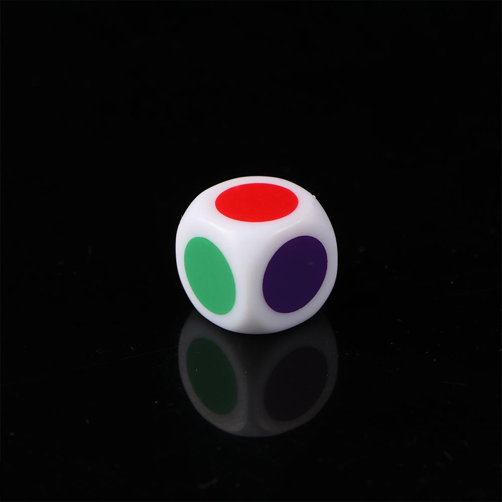 For Kids Family 5Pcs/Lot Board Game 16 Mm Acrylic Six Sided White Color Dices Cube Dice