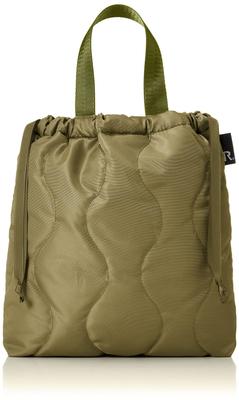 ROOTOTE X Nishikawa Upcycled Feather Lou Mini Tote Bag, FE.Baby Lou.Quilt A 6881, Green, Free Size