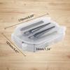 1Set Durable 3-13mm Hand Reamer Tool 5-16mm HSS Tapered Reamer Set Sliver Handle Tapered Reamers Drill