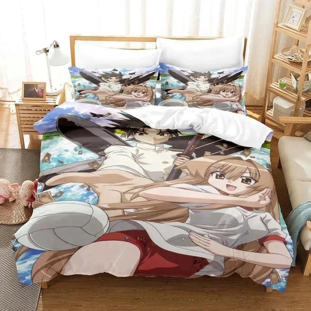 

Comforter Anime Seto No Hanayome My Bride Is A Mermaid Bedding Set Bedroom Soft Modern S Comefortable Comforter (quilt)-EU Single(135*200cm)3pcs