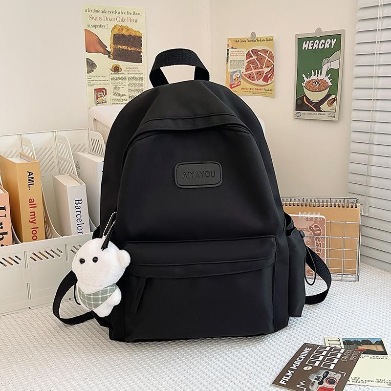New Backpack for Women Japanese Casual Junior High School Students High School Students School Bag College Students Large Capacity Backpack