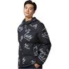 Anta Life Series Sports Casual Simple Solid Color Letter Loose Hooded Down Jacket Unisex Outerwear Black 172448901-3