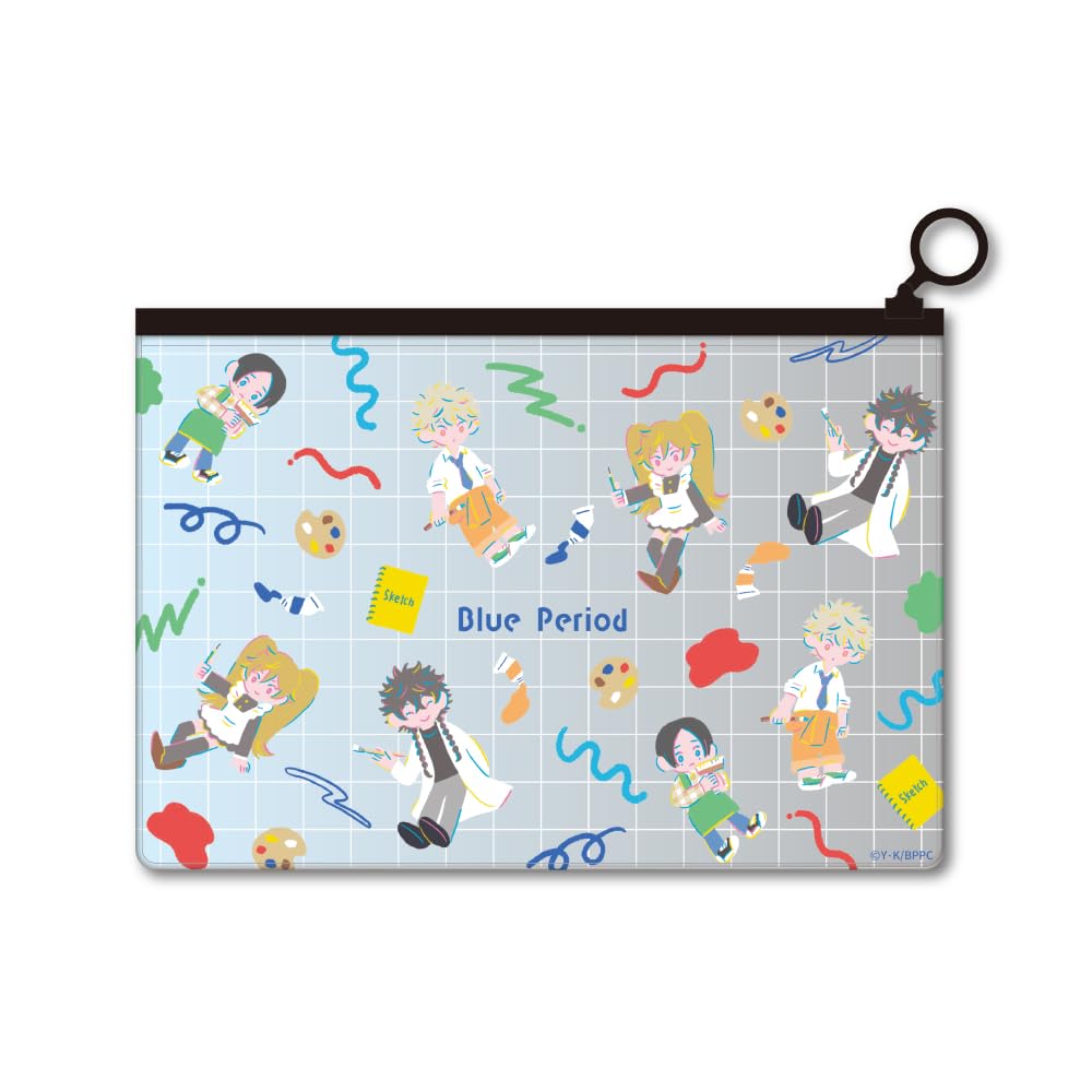 

Blue Period Aurora Pouch 02. All-over Pattern