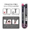 Pentel Mechanical Pencil Orenz 0.2mm XPP502-N Gray