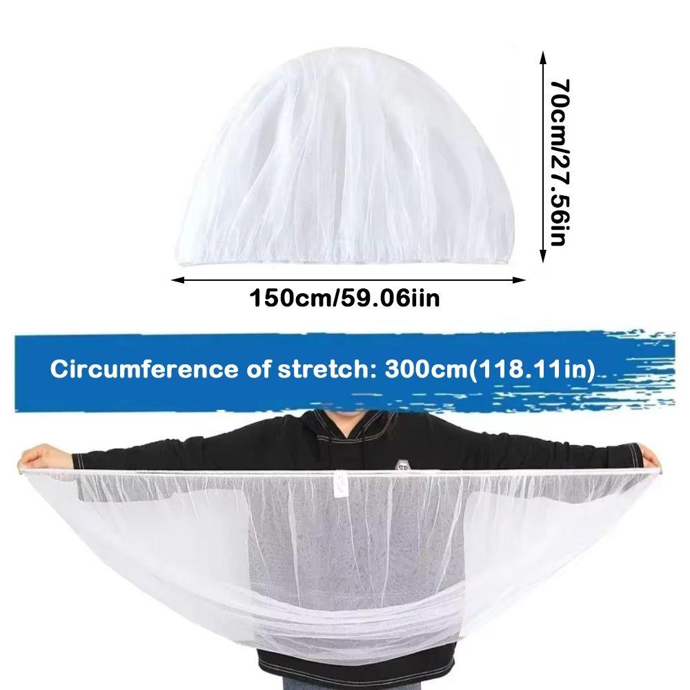 Fully Covered Stroller Mosquito Net Universal Dustproof Cradle Mosquito Net Mosquitoproof Lightweight Crib Mosquito Net