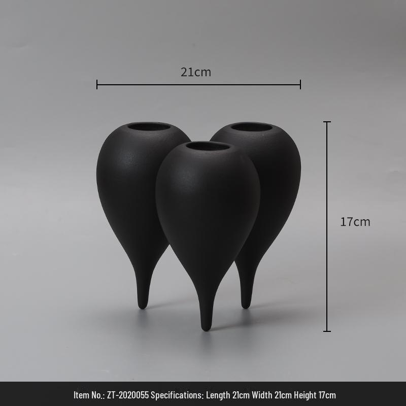 

Украшения Bosi Home Bubble: Маленький диаметр, мягкое высокое горлышко, легкий дизайн живота Small чёрный