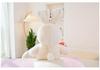 Little White Rabbit Plush Toy – Mushroom Picking Companion for Girls' Birthday Gift