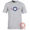 Zweiter Weltkrieg USAAF Logo T-Shirt Flying Fortress P51 Mustang P38 P47 P40 US Army Airforce