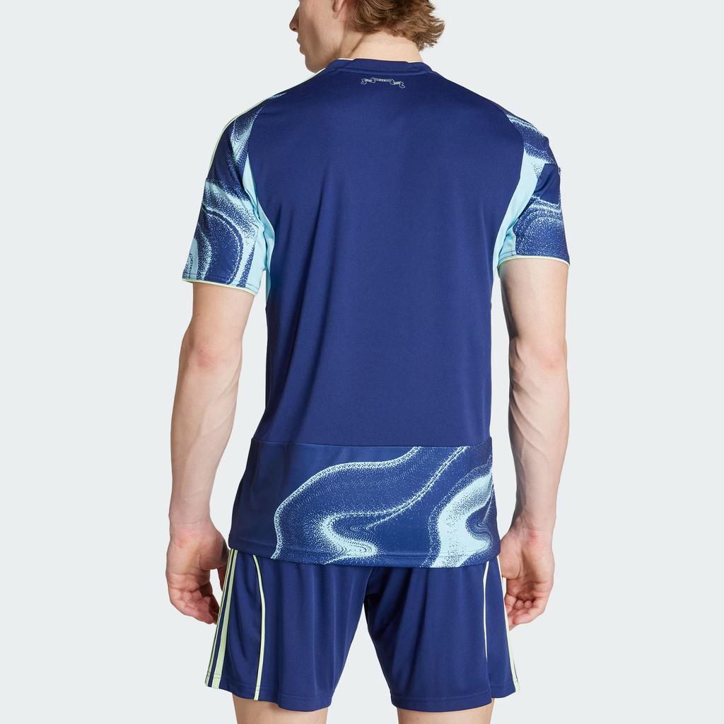 Adidas Ajax Amsterdam SS25 25/26 Away Comfortable Simple Slim Fit Fan Version Short Sleeve Football Shirt Men Tops JP1447