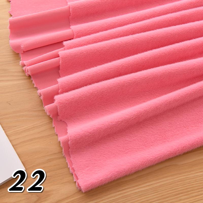 50*40cm Encrypt Imitation Rabbit Fur Fabric Thicken Plush Counter Background Clothing Fabric Handmade DIY Sewing Doll Fabric