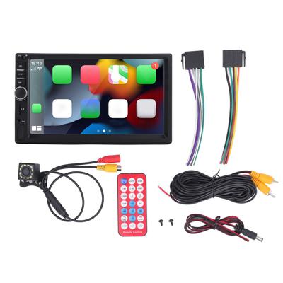 7in Araç Teyp Radyo Çift Din HD Dokunmatik Ekran Android Auto Mirror Link Bluetooth5.1 Araç MP5 için