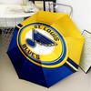 Louis Blues Hockey Team Umbrella Folding Umbrella, Automatic Umbrella 8-Frame for Travel, Camping Use Gift for Halloween Christmas
