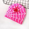 Spider Pattern Knit Beanie For Men And Women Warm Streetwear Fashion 2023