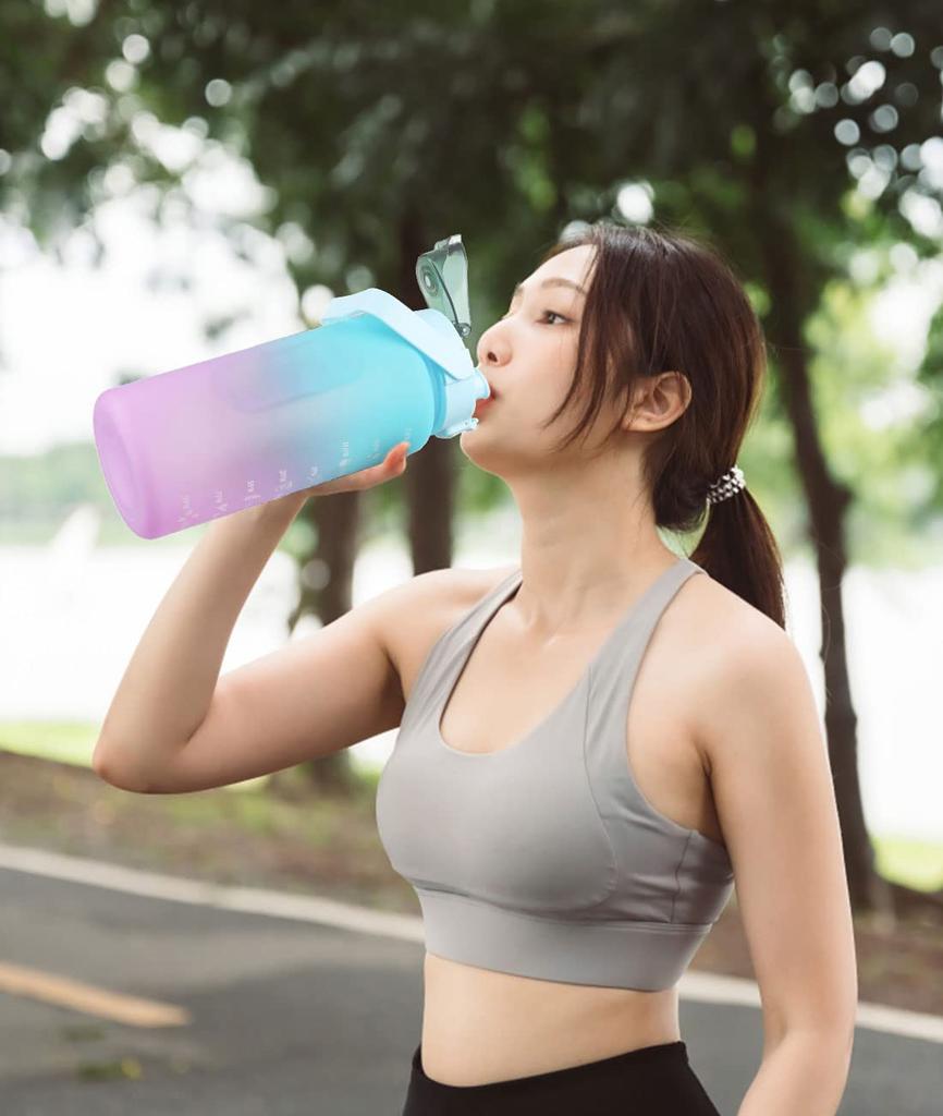 QuiExact Water Cold and Heat Large Capacity Ultra Outdoor Sports Water Bottle for and with Carry Suitable for Adults and Children Bottle, Resistant,