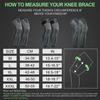 Knee Brace Warm Long Compression Knee Sleeve for Men Women Knee Support Protector for Weightlifting Workout