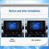 Toyota BZ3 Interior Navigation Screen Tempered Film & Console Sticker, 2023-24 Model.