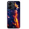 Custom Phone Case - MANIACASE - Xiaomi Redmi 13C 4G - Silicone TPU - Naruto Uzumaki - Black