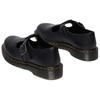 Dr.Martens Polley Pelle di Mucca Resistente all'Abrasione Scarpe Casual Basse Unisex Nero 41408001