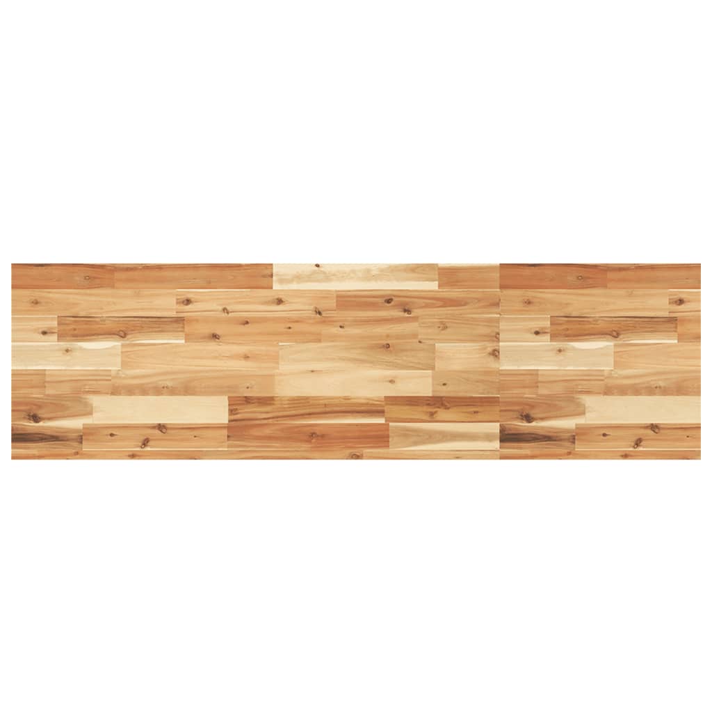 Floating Shelf 120x40x4 cm Solid Acacia Wood Oil Finished