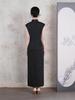 Mom's Slim Fit Cheongsam - Retro Chinese Style Elegant Dress for Women