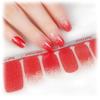 Film o lakierze do paznokci Beauty Nail Polish 20 naklejek do zdobienia paznokci Nowe naklejki na paznokcie w odcieniu różu cebulowego Naklejki do zdobienia paznokci